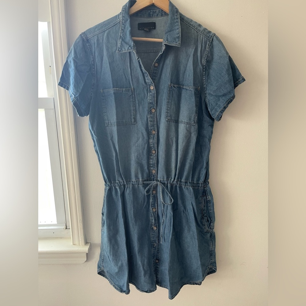 Denim dress
